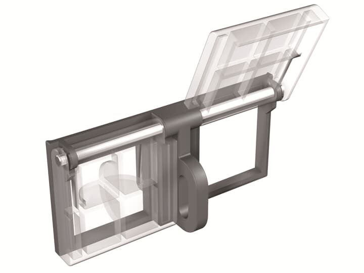 1SDA073855R1 - Prot. PBC. Pulsador.AP/CH D=4mm E1.2-XT7M