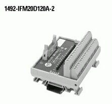 1492-IFM20D120A-2 - 20-Point Digital IFM, 120V AC LED Indicators, Extra Terminals for Inputs, , , Digital Interface Module