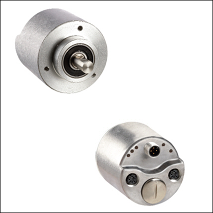 842E-CM-SIP4BA - Codificador Ethernet/IP 842E-CM - CIP Motion, de una sola vuelta (1 vuelta), eje macizo de 10 mm con conector M12 plano, 262.144 (18 bits) pasos por revolución