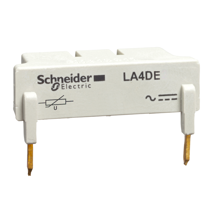 LA4DE3U - Suppressor module, TeSys Deca, varistor, 110 to 250VDC