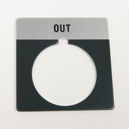 800T-X530J - 800T Legend Plate,JumboON, Package Quantity 1, Gray