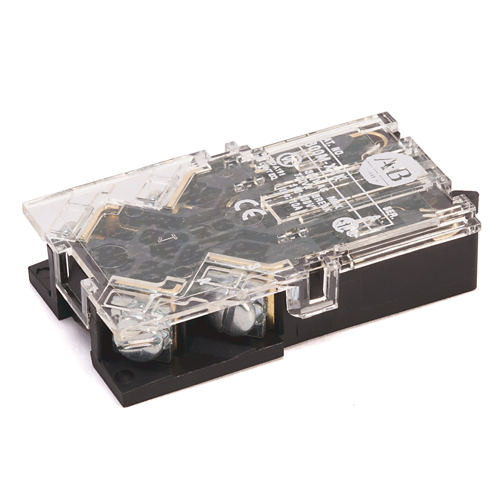 ACCESORIOS 800MR, Bloques de contacto 800M, estándar, tornillo grande con placas de presión, 1 NA