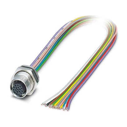 1238585 - SACC-DSI-M12FS-17CON-M16/0,11X - Conector de dispositivo, montaje trasero