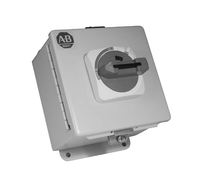 194E-GA20-P11 - IEC Load Switch, NEMA Type 3/4/12 - IP66 Painted Steel, Handle Color:Grey / Black, 25A, 3 Poles