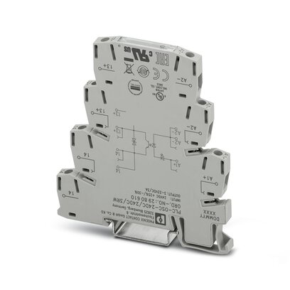 2980610 - PLC-OSC- 24DC/ 24DC/ 3RW - Módulo de relé de estado sólido
