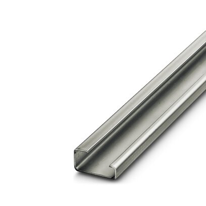 1201345 - NS 32 BLK UNPERF 2000MM-VPE 10 - DIN rail, unperforated