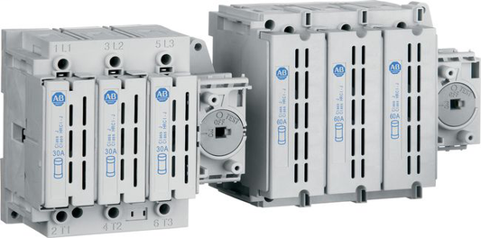 194R-N30-1753-PBS2 - Interruptores desconectables 194R con y sin fusibles, en kit, sin fusibles IEC/UL, 30 A, 3 polos. 194R-PB, manija negra estándar 3/3R/4/4X/12, eje S2 (21 pulg.).