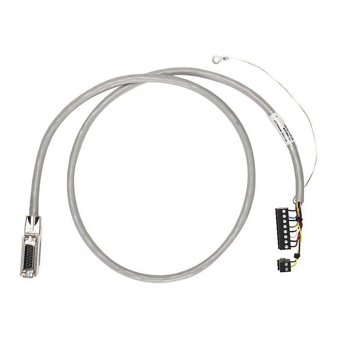 1492-ACABLE010R - Pre-wired Cable for 1746-NO8I & -NO8V Analog Output Modules, 20 conductors, #22 AWG, shielded, w1746-RT25G connector & AIFM 25-Pin D-shell connector, length 1.0 meter (3.28 feet)