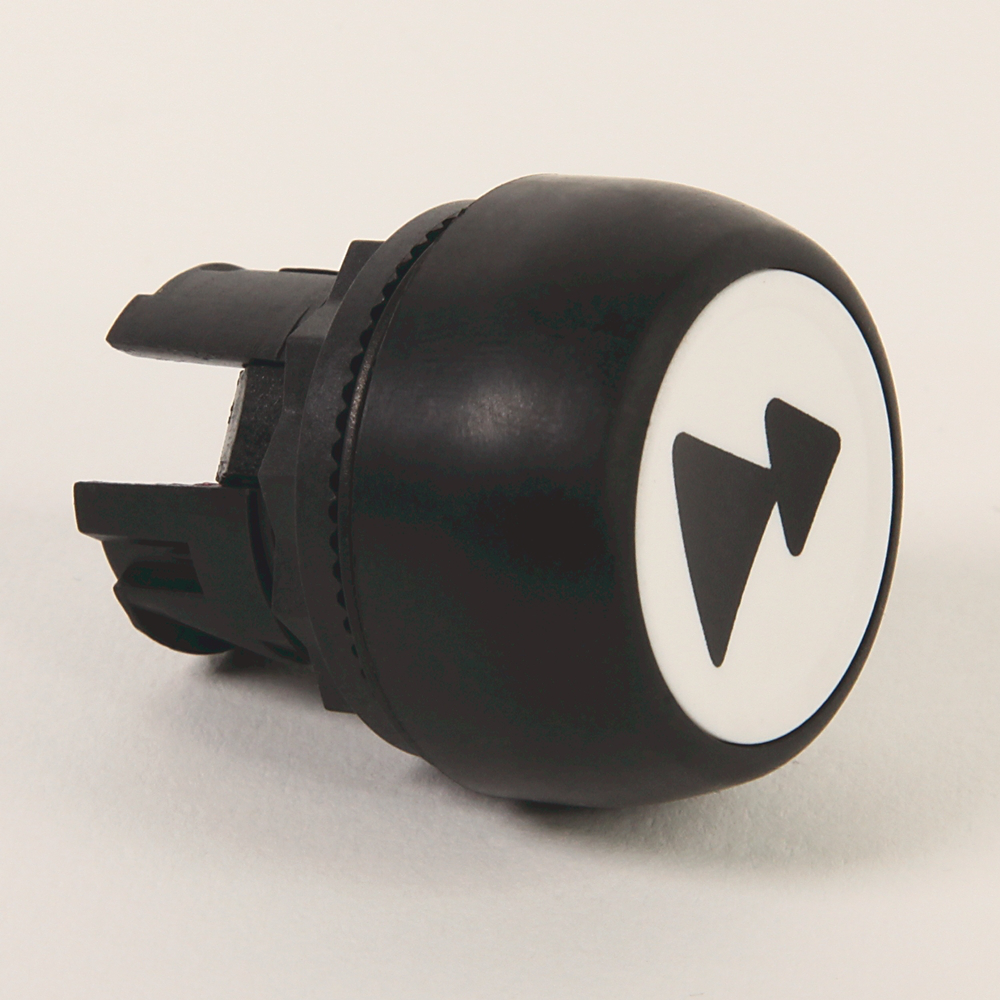 800FP-CB1U274 - 800FC - Plástico, 2 velocidades, blanco, vertical: negro / 2 velocidades RETROCEDER o blanco / 2 velocidades ADELANTE