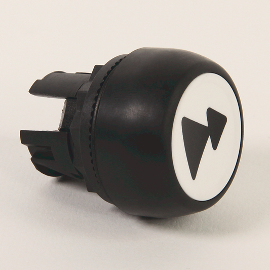 800FP-CB1U274 - 800FC - Plástico, 2 velocidades, blanco, vertical: negro / 2 velocidades RETROCEDER o blanco / 2 velocidades ADELANTE