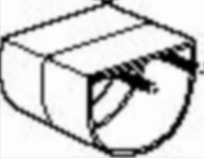 440F-A0061N - Conector axial. Con este conector se pueden conectar directamente dos perfiles. Compatible con los perfiles 440F-E0110R.