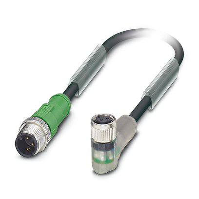 1694884 - SAC-3P-M12MS/0,3-PUR/M 8FR-2L - Cable sensor/actuador