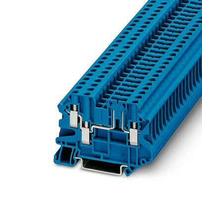 3073047 - UT 4-TWIN-TG P/P BU - Bloque de terminales de desconexión