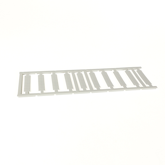 1492-MCW6X9 - Tarjeta de marcador individual a presión para accesorios de bloque de terminales 1492, 6 mm x 9 mm, sin texto