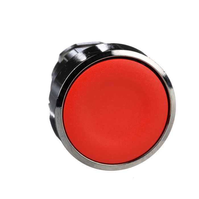 ZB4BA4 - Harmony, 22mm Push Button, flush push button head, spring return, red, unmarked