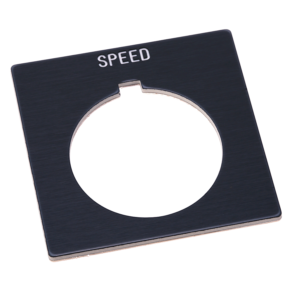 800H-W182 - Accesorios para 800T y 800H, placa de leyenda para 800H, estándar, velocidad, gris