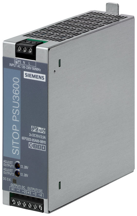 6EP33230SA000BY0 - SITOP PSU3600 DUAL 2X 15 V/3,5 A