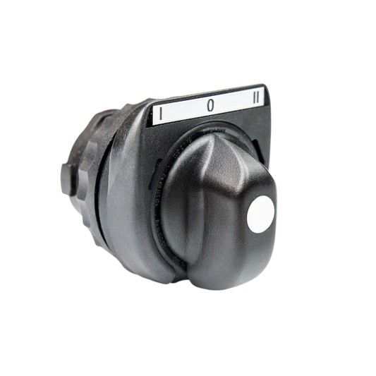 800G-SL3-EX - Ubicación peligrosa, clasificación IP66, retorno por resorte de 3 posiciones de izquierda a centro, interruptor selector sin iluminación, posición neutra solo para montaje con pestillo