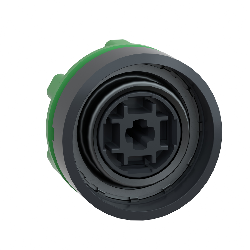 ZB5AA0 - Push button head, Harmony XB5, plastic, 22mm, spring return,without cap