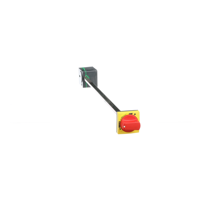 LV426936 - Side rotary handle, ComPact NSXm, red handle/yellow front, shaft length 45-480mm, IP54