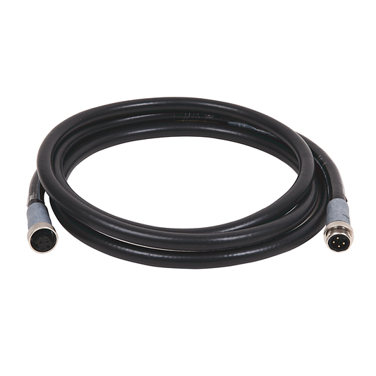 284-PWRM24A-M3 - Receptáculo macho recto blindado con cables, 14 AWG