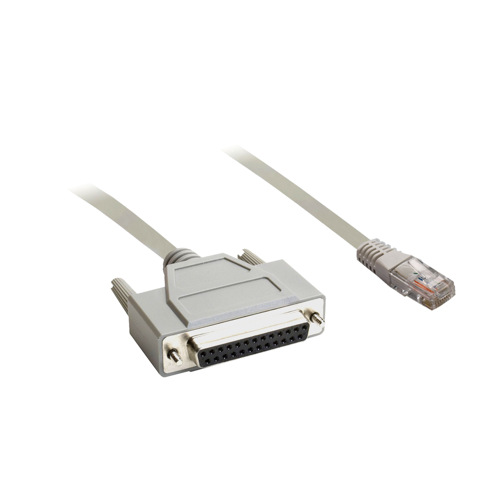 XBTZ9732 - cable de conexión directa - L = 2,5 m - 1 Micro-logix 1000 - DH485