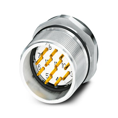 1619858 - CA-16P1N8A6Y00 - Conector de dispositivo de montaje frontal