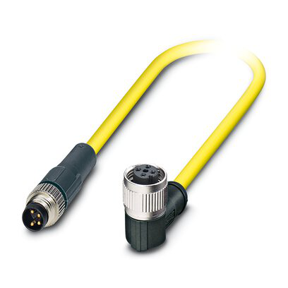 1406199 - SAC-4P-M8MS/ 1,5-542/M12FR BK - Sensor/actuator cable