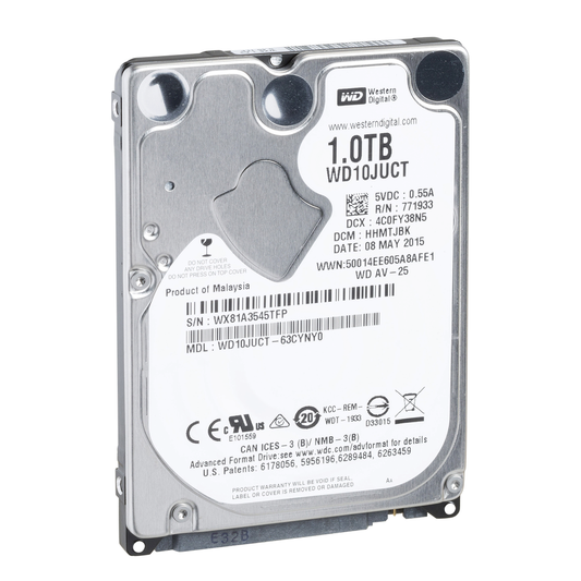 HMIYHDD01T21 - Disco duro, Harmony iPC, Unidad de 1 TB en blanco
