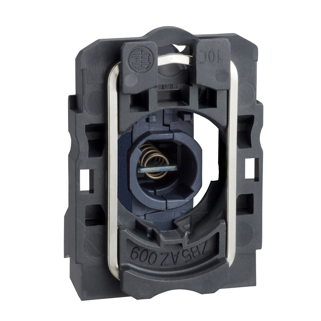ZB5AV6 - Bloque de luz con collar de fijación al cuerpo, Harmony XB5, plástico, para bombilla BA9s, lt 250V