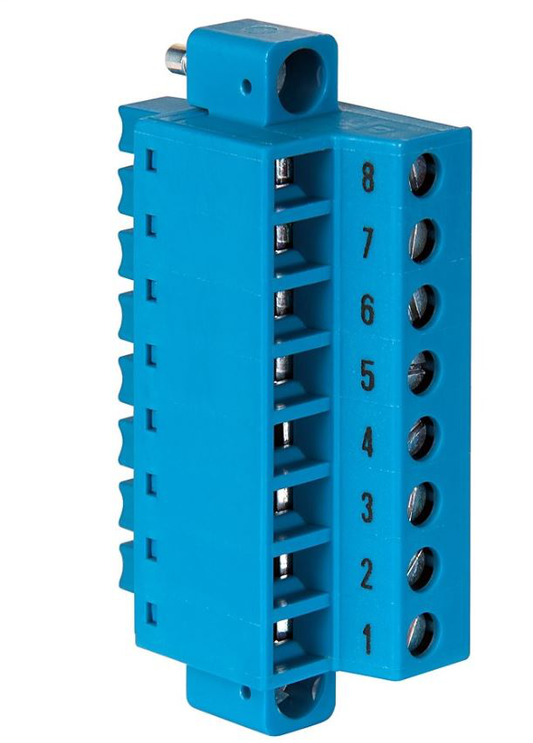 1719-TB8F - Ex I/O 8 Pole Front Screw Terminal