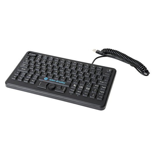 6189V-KBDEPP1UC - Accesorios para computadoras y monitores industriales, Teclado industrial USB compacto de escritorio