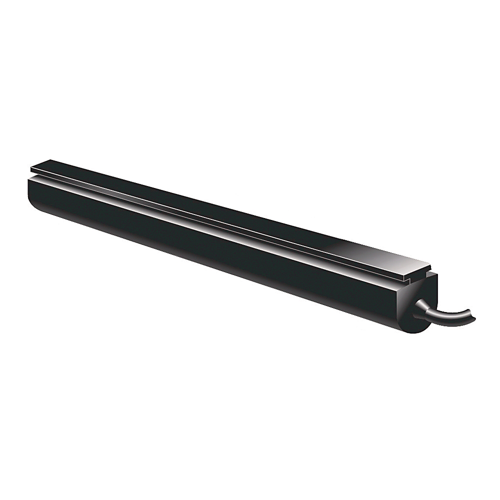 440F-EAFTV03310 - Sistema Safedge ensamblado en fábrica - 03310 mm, sin controlador, 0110S, aluminio 1214 con riel de borde vertical, entrada inferior con cable de 10 m, terminal en serie. Estándar: 6,5 kOhm, Mini: 0118S: 8 kOhm