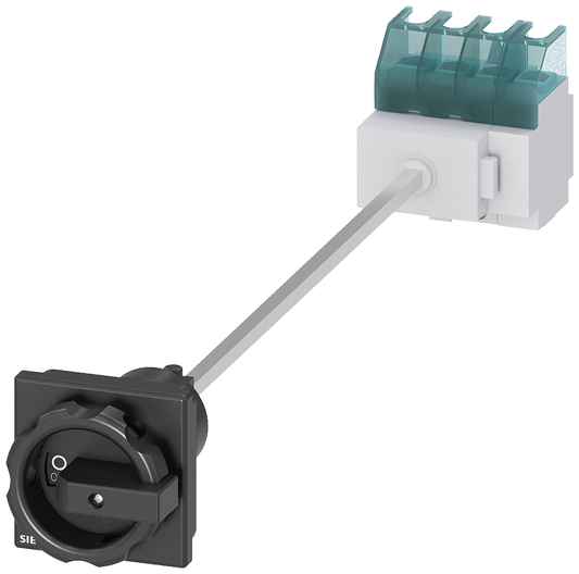 3LD2113-1TL51 - DISCO SW 25A PUERTA ROT HDL 4 ORIFICIOS NEGRO 4P