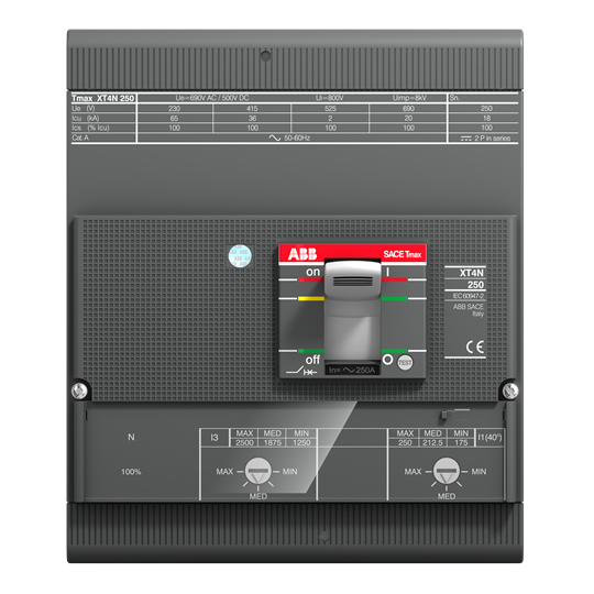 1SDA068321R1 - XT4S 160 TMA 100-1000 4 pines FF