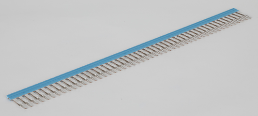 1492-CJP3-50-B - 1492 Terminal Block Accessories Center Jumper, 3 mm Center to Center, 50 Pole, Blue