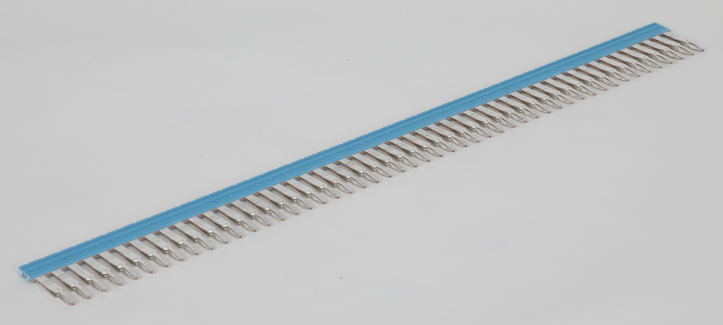 1492-CJP3-3-B - 1492 Terminal Block Accessories Center Jumper, 3 mm Center to Center, 3 Pole, Blue (Qty. 20)