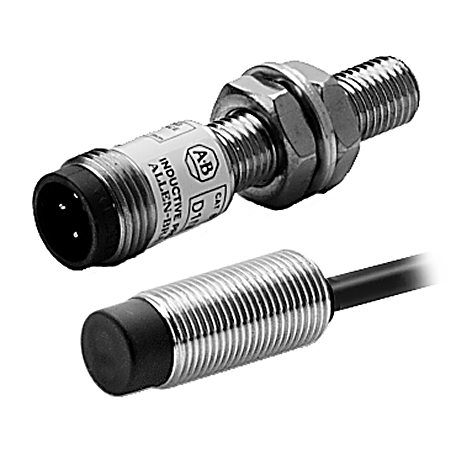 871C-DH4M12-D4 - 871C, 2-Wire NAMUR, Tubular:Nickel Plated Brass, Short, 4mm Sensing Distance, NAMUR Output, Micro QD (DC)