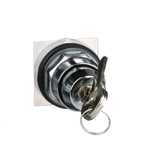 9001KS11K1 - 30mm Push Button, Type K, keyed selector switch, 2 position, key removal on left