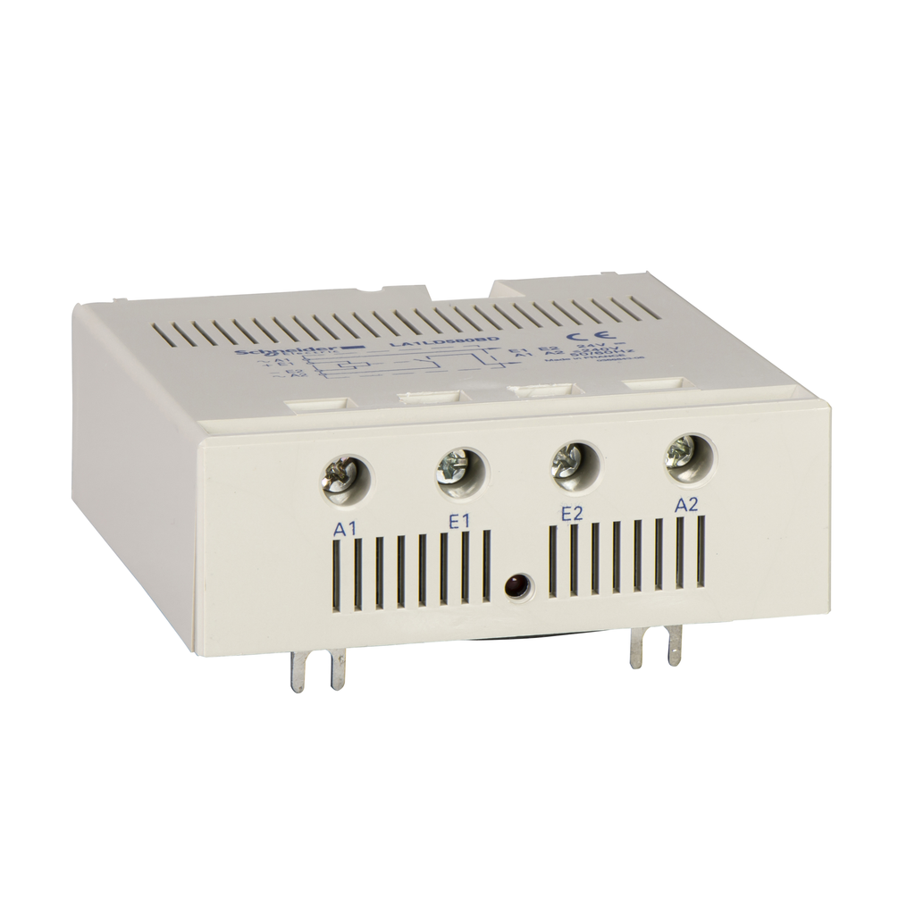 LA1LD580BD - Módulo de interfaz, TeSys integral, 24 a 240 V CA 50/60 Hz, circuito de control de 24 V CC, salida de relé
