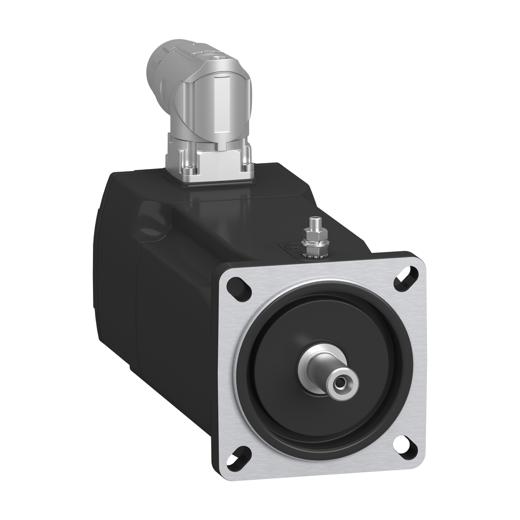 SH30701P0BA4000 - Motor SH3 OMC de 70 mm, 1ª pieza, IP65/54, liso, DSL, multivuelta, conexión angular M23
