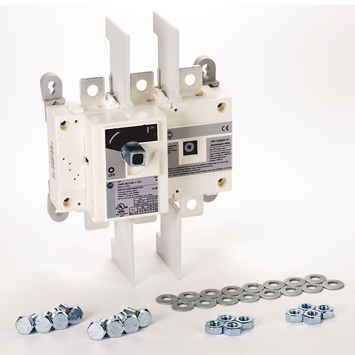 194R-NU600-1753 - 194R Fused and Non-Fused Disconnected Switches, Open, Non-Fused UL600 A, 3 Pole