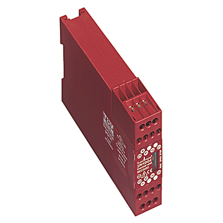 440F-C252D - 440F Safedge Controllers, 22.5mm DIN RAIL, Polycarbonate Plastic