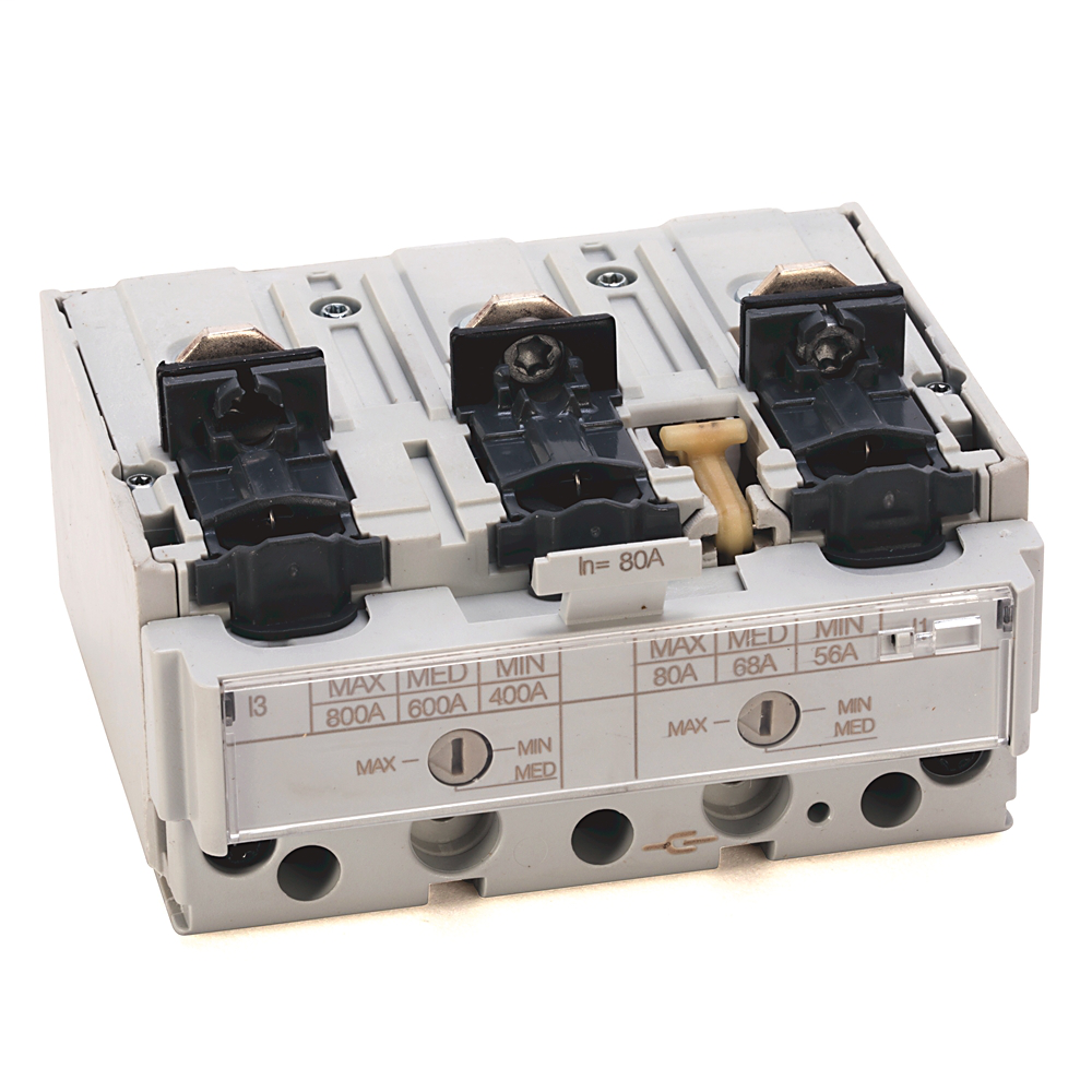140G-HTF3-C80 - Molded Case Circuit Breaker Trip Unit, 125A, H - Frame, T/M - Adjustable Thermal/Adjustable Magnetic TMA, Rated Current 80 A
