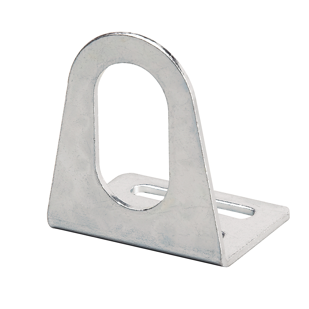 Right Angle Mounting Bracket, Nickel-Plated Brass, For use with 871A-BXN30 and 871A-BXS30 Spring Return Brackets
