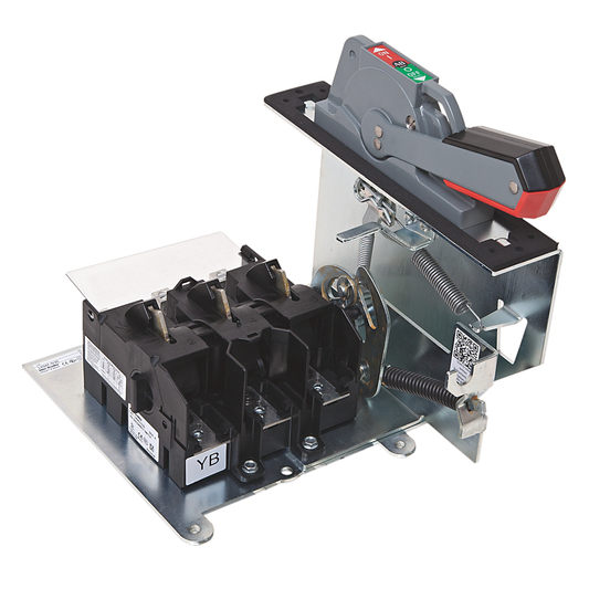 1494F-N30 - Interruptor de desconexión de profundidad fija con brida, sin fusible, 30 A