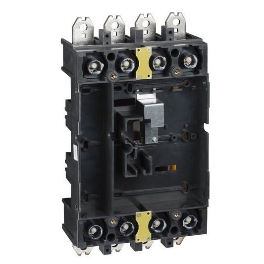 LV432517 - Base enchufable, ComPact NSX400/630, conexión delantera/trasera, 4 polos