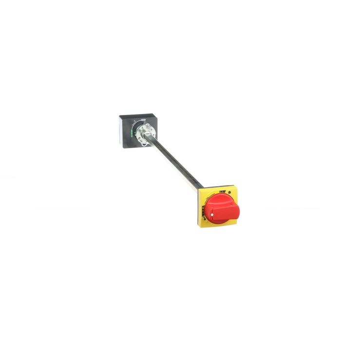 LV426934 - Extended rotary handle, ComPacT NSXm, red handle/yellow front, shaft length 200-600mm, IP65 (Qty. 12)