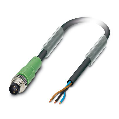 1002004 - SAC-3P-M 8MS/20,0-PVC BK VA - Sensor/actuator cable