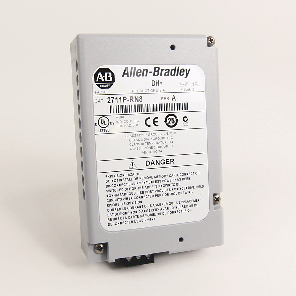 2711P-RN6 - DH+/DH-485/Remote I/O Communication Module for PanelView Plus 700-1500 and PanelView Plus CE